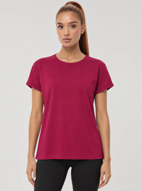 Camiseta DryFit Basica Rosa Pink imagem 1