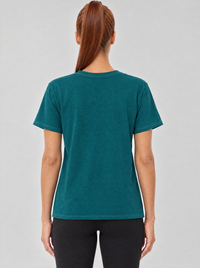 Camiseta DryFit Basica Verde imagem 2