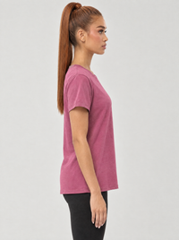 Camiseta DryFit Basica Rosa Claro imagem 3