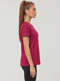 Camiseta DryFit Basica Rosa Pink imagem 3