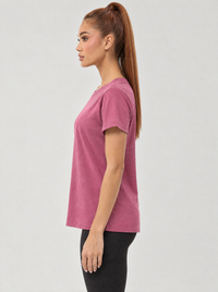 Camiseta DryFit Basica Rosa Claro imagem 4
