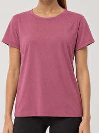Camiseta DryFit Basica Rosa Claro imagem 5