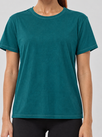 Camiseta DryFit Basica Verde imagem 5